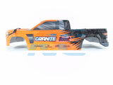 ARRMA Granite 4x2 Body Naranja & Negro 1/10