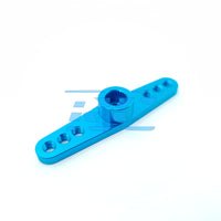 Brazo Doble Servo Aluminio 25T Azul