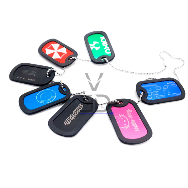 Placa Personalizada tipo Dog Tags