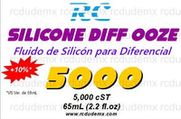 Fluido (OOZE) de Silicon para Diferencial 5,000 cST 65mL