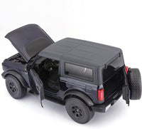 Maisto 2021 Ford Bronco Wildtrak 1/18 Special Edition Black