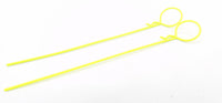 Set 2 Body Clips Largos 1/10 & 1/8 Amarillo Fluorescente