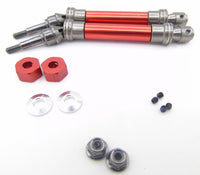 Set Flechas Delanteras para Slash 4x4 Aluminio Rojo