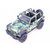 KINSMART 2018 Jeep Wrangler 1/34 Camuflaje Boscoso