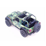 KINSMART 2018 Jeep Wrangler 1/34 Camuflaje Boscoso