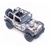 KINSMART 2018 Jeep Wrangler 1/34 Camuflaje Desierto