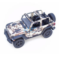 KINSMART 2018 Jeep Wrangler 1/34 Camuflaje Desierto