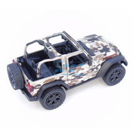 KINSMART 2018 Jeep Wrangler 1/34 Camuflaje Desierto