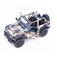 KINSMART 2018 Jeep Wrangler 1/34 Camuflaje Desierto