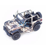 KINSMART 2018 Jeep Wrangler 1/34 Camuflaje Desierto