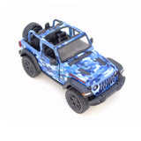 KINSMART 2018 Jeep Wrangler 1/34 Camuflaje Agua