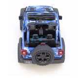 KINSMART 2018 Jeep Wrangler 1/34 Camuflaje Agua