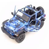 KINSMART 2018 Jeep Wrangler 1/34 Camuflaje Agua