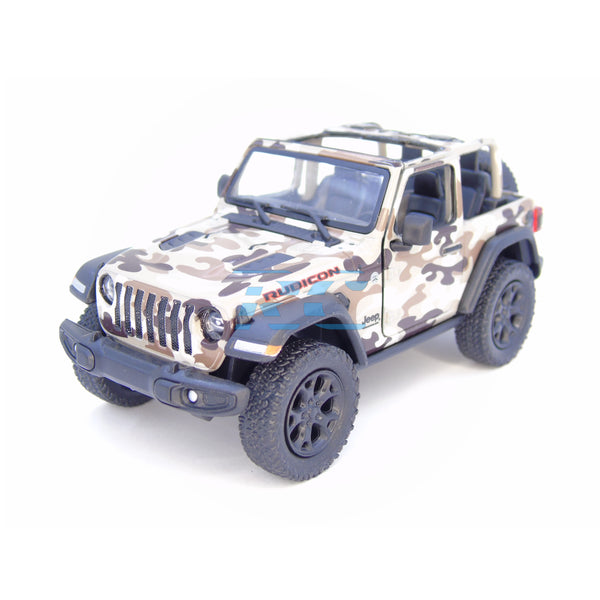 KINSMART 2018 Jeep Wrangler 1/34 Camuflaje Desierto