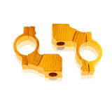 Set 2 Abrazaderas para Espejo Motocicleta 7/8" (22mm)