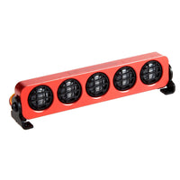 Barra 5x LEDs Luz Azul 1/10 1/8 Rojo 01