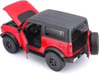 Maisto 2021 Ford Bronco Wildtrak 1/18 Special Edition Red