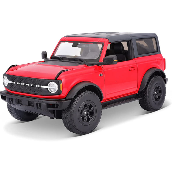 Maisto 2021 Ford Bronco Wildtrak 1/18 Special Edition Red