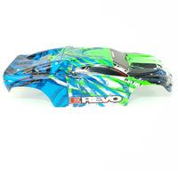 Traxxas E-Revo 1/16 Body Verde & Azul