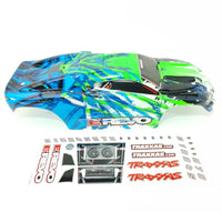 Traxxas E-Revo 1/16 Body Verde & Azul