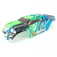 Traxxas E-Revo 1/16 Body Verde & Azul